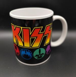 KISS Black Mug